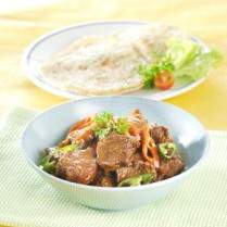 Cara membuat Kambing Tumis Kecap - Resep Masakan Rumahan