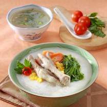 Cara membuat Bubur Sayur Ceker - Resep Masakan Rumahan