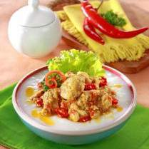 Cara membuat Bubur Ayam Kalio - Resep Masakan Rumahan