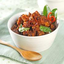 Cara membuat Balado Tempe Aroma Kemangi - Resep Masakan Rumahan