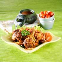 Cara membuat Ayam Penyet Sambal Mangga - Resep Masakan Rumahan
