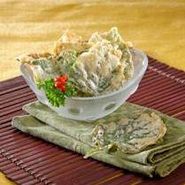 Cara membuat Keripik Bayam Teri - Resep Masakan Rumahan