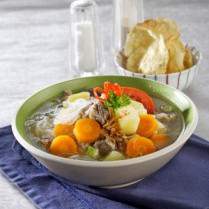 Cara membuat Sop Daging Berempah - Resep Masakan Rumahan