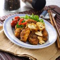 Cara membuat Tahu Goreng Telur Asin - Resep Masakan Rumahan