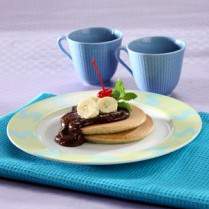 Cara membuat Pisang Havermut Pancake - Resep Masakan Rumahan