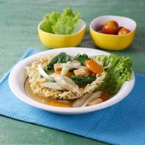 Cara membuat Ifumi Siram Otak-Otak Goreng - Resep Masakan Rumahan