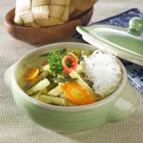 Cara membuat Labu Rebung Cabai Hijau - Resep Masakan Rumahan
