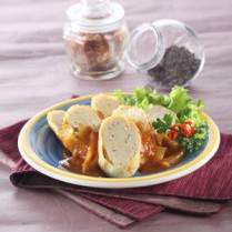 Cara membuat Rolade Saus Tomat Pedas - Resep Masakan Rumahan