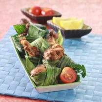 Cara membuat Ayam Goreng Pandan Kuning - Resep Masakan Rumahan
