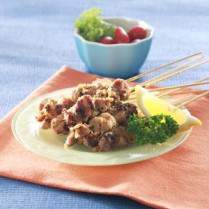 Cara membuat Sate Ayam Bumbu Kuning - Resep Masakan Rumahan