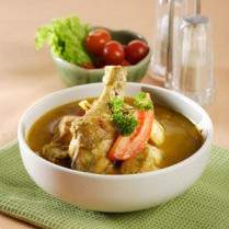 Cara membuat Ayam Bumbu Kari - Resep Masakan Rumahan