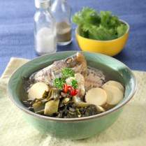 Cara membuat Sup Gurame Tofu Taosi - Resep Masakan Rumahan