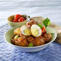 Cara membuat Telur Santan Petis Pedas - Resep Masakan Rumahan