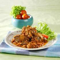 Cara membuat Ampela Hati Masak Rendang - Resep Masakan Rumahan