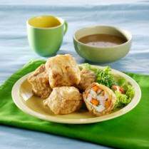 Cara membuat Tahu Isi Udang Goreng - Resep Masakan Rumahan