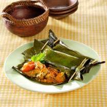Cara membuat Pepes Kerang Bumbu Bali - Resep Masakan Rumahan