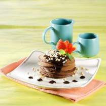 Cara membuat Pancake Cokelat Kacang - Resep Masakan Rumahan