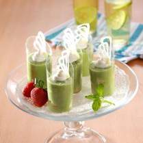 Cara membuat Green Tea Krim Puding - Resep Masakan Rumahan
