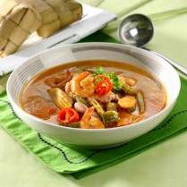 Cara membuat Sayur Godog Kelapa Sangrai - Resep Masakan Rumahan