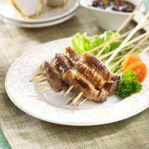 Cara membuat Sate Kambing Gulung Sukiyaki - Resep Masakan Rumahan