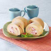 Cara membuat Bolu Stroberi Gulung - Resep Masakan Rumahan