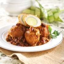 Cara membuat Rendang Telur Kacang Merah - Resep Masakan Rumahan
