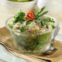 Cara membuat Salad Hijau Dengan Jeruk Bali - Resep Masakan Rumahan