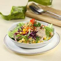 Cara membuat Salad Segar Saus Mayonnaise - Resep Masakan Rumahan