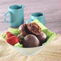 Cara membuat Roti Goreng Cokelat Kacang Merah - Resep Masakan Rumahan