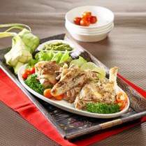 Cara membuat Bebek Bakar Sambal Hijau - Resep Masakan Rumahan