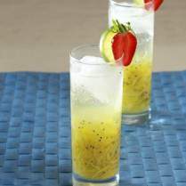 Cara membuat Melon Soda Segar - Resep Masakan Rumahan