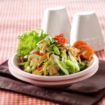 Cara membuat Buncis Tumis Ebi - Resep Masakan Rumahan