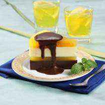Cara membuat Puding Cokelat Jeruk - Resep Masakan Rumahan