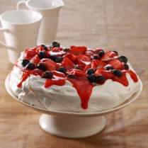 Cara membuat Mixberry Pavlova - Resep Masakan Rumahan