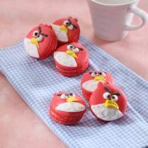 Cara membuat Macarons Angry Bird - Resep Masakan Rumahan