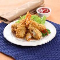 Cara membuat Udang Goreng Bungkus Ikan - Resep Masakan Rumahan