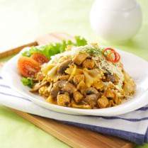 Cara membuat Farfalle Tumis Smoked Chicken - Resep Masakan Rumahan