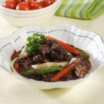 Cara membuat Tumis Bola Daging Paprika - Resep Masakan Rumahan