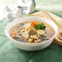 Cara membuat Sup Ayam Pedas Bakso - Resep Masakan Rumahan