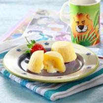 Cara membuat White Chocolate Cheese Lava Cake - Resep Masakan Rumahan