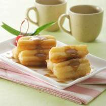 Cara membuat Churros Saus Karamel - Resep Masakan Rumahan