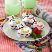 Cara membuat Funny Face Cup Cake - Resep Masakan Rumahan