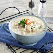 Cara membuat Sup Cream Chicken Ball - Resep Masakan Rumahan