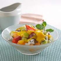 Cara membuat Salad Buah Saus Mangga - Resep Masakan Rumahan