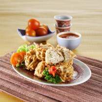 Cara membuat Talas Goreng Ayam - Resep Masakan Rumahan