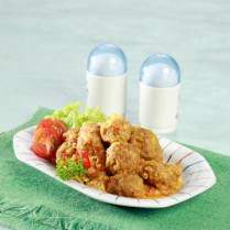Cara membuat Bola-Bola  Daging Tahu Rempah - Resep Masakan Rumahan
