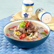 Cara membuat Sup Daging Asam Pedas - Resep Masakan Rumahan