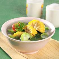 Cara membuat Sup Bayam Oyong - Resep Masakan Rumahan