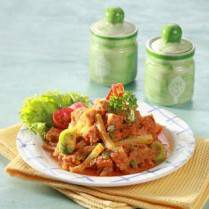 Cara membuat Tumis Labu Tempe - Resep Masakan Rumahan