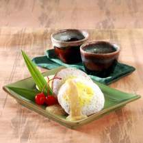 Cara membuat Apem Saus Durian - Resep Masakan Rumahan